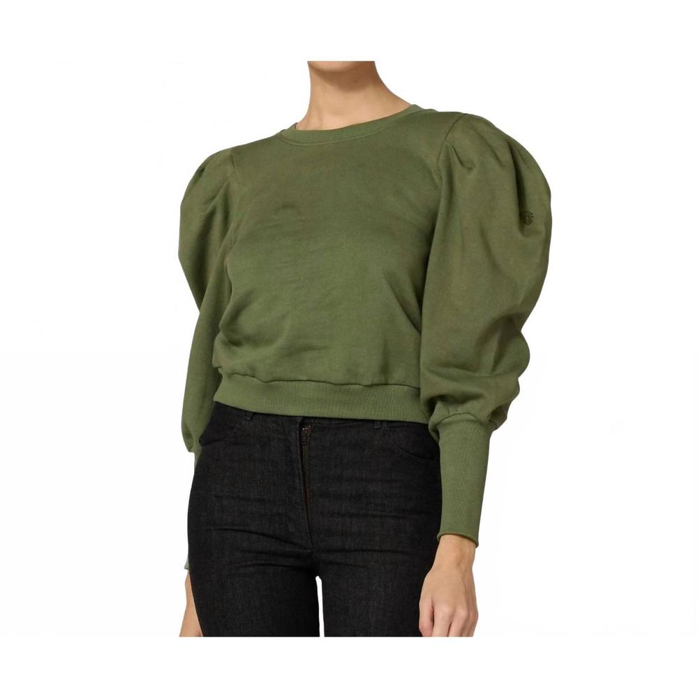 NEW CLEOBELLA willow sweatshirt in army green